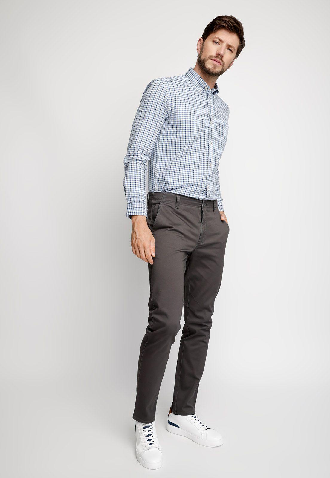 Camisa Casual Smart Dublin Sky-3