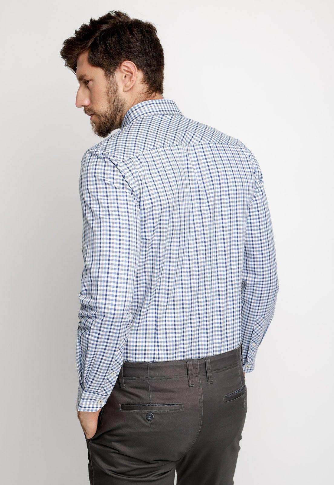 Camisa Casual Smart Dublin Sky-1