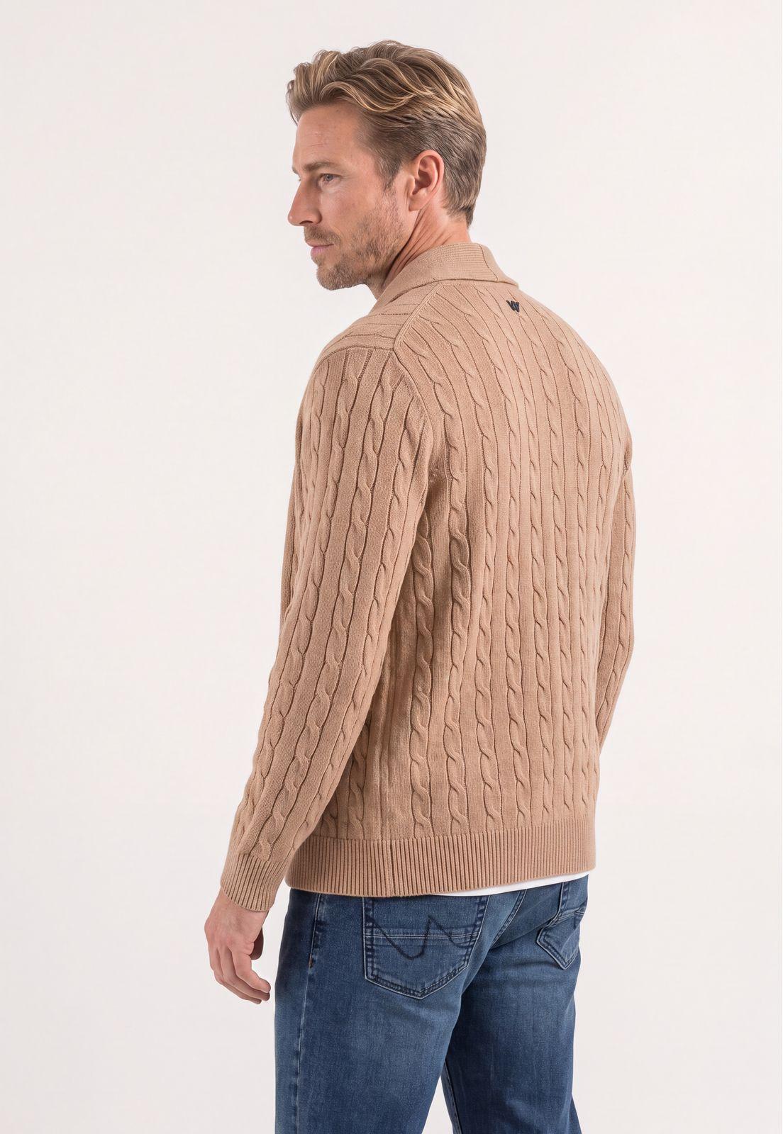Cardigan Cluny Taupe-2
