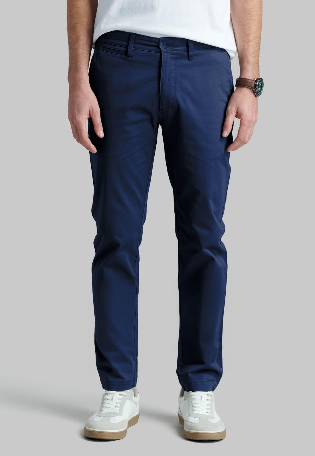 Pantalón Twill Slim /31 Business Dk.Blue-0