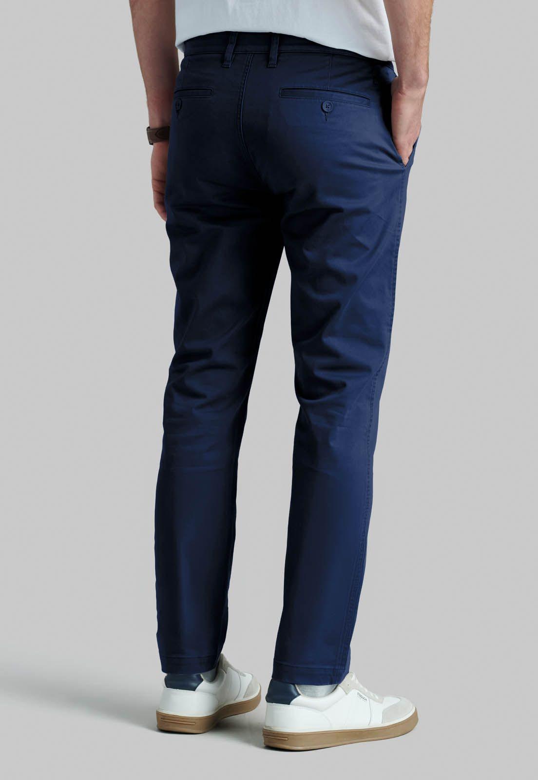 Pantalón Twill Slim /31 Business Dk.Blue-3
