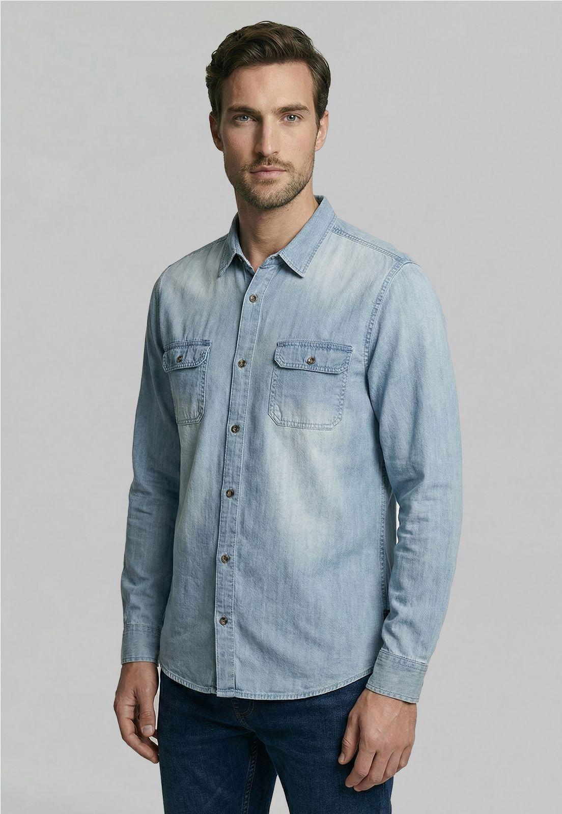 Camisa Brooklyn Lt Blue-0