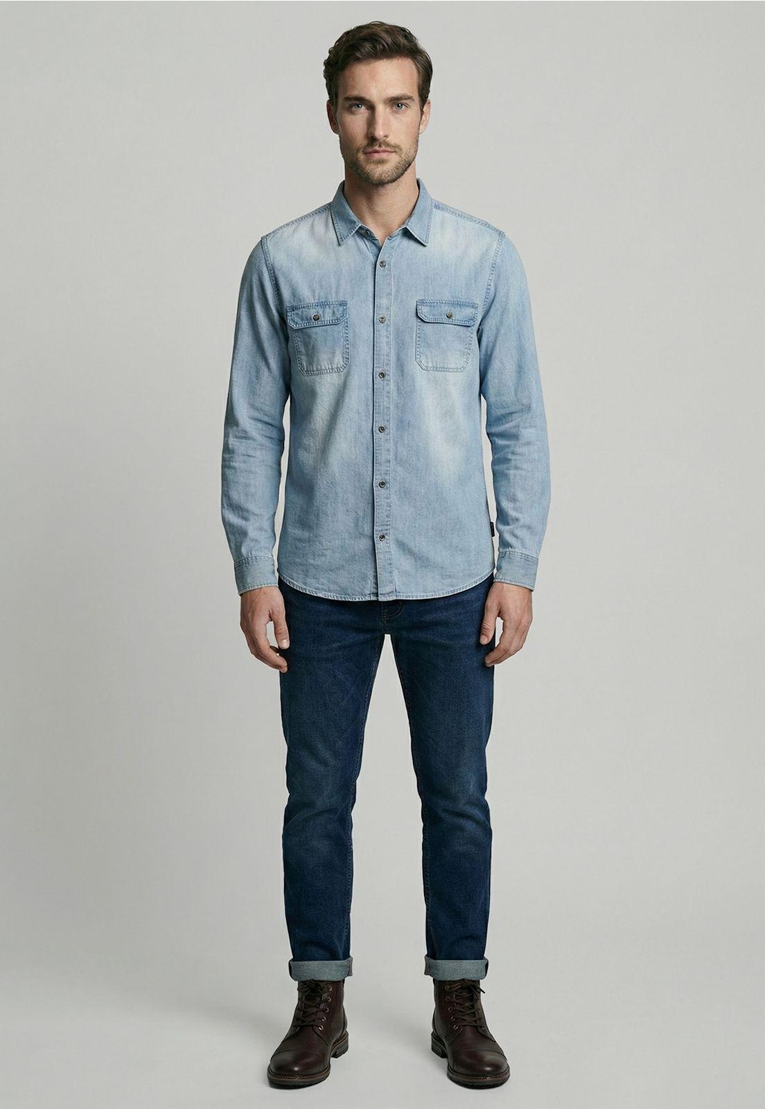 Camisa Brooklyn Lt Blue-1