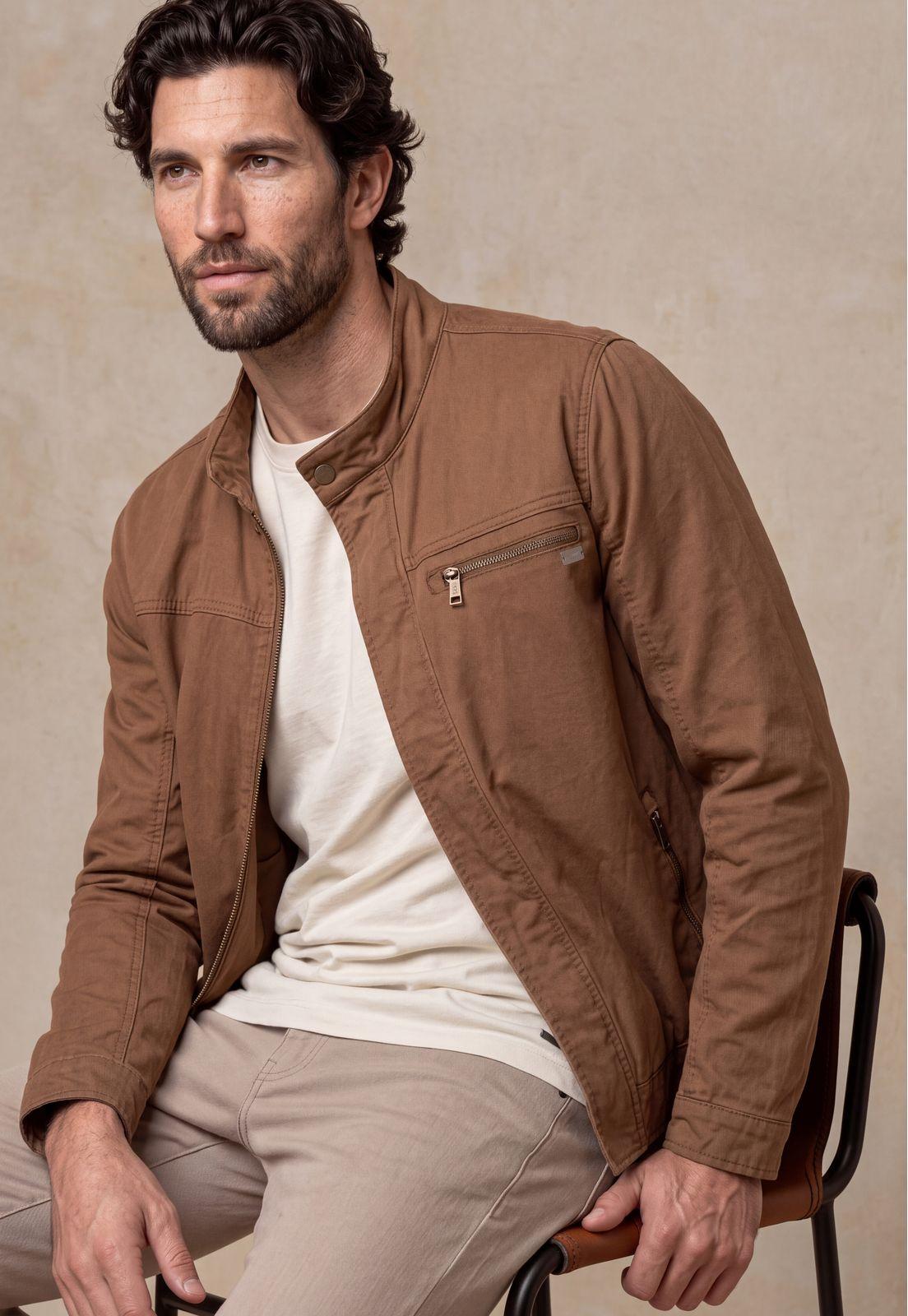 Chaqueta Bellevue Camel-4