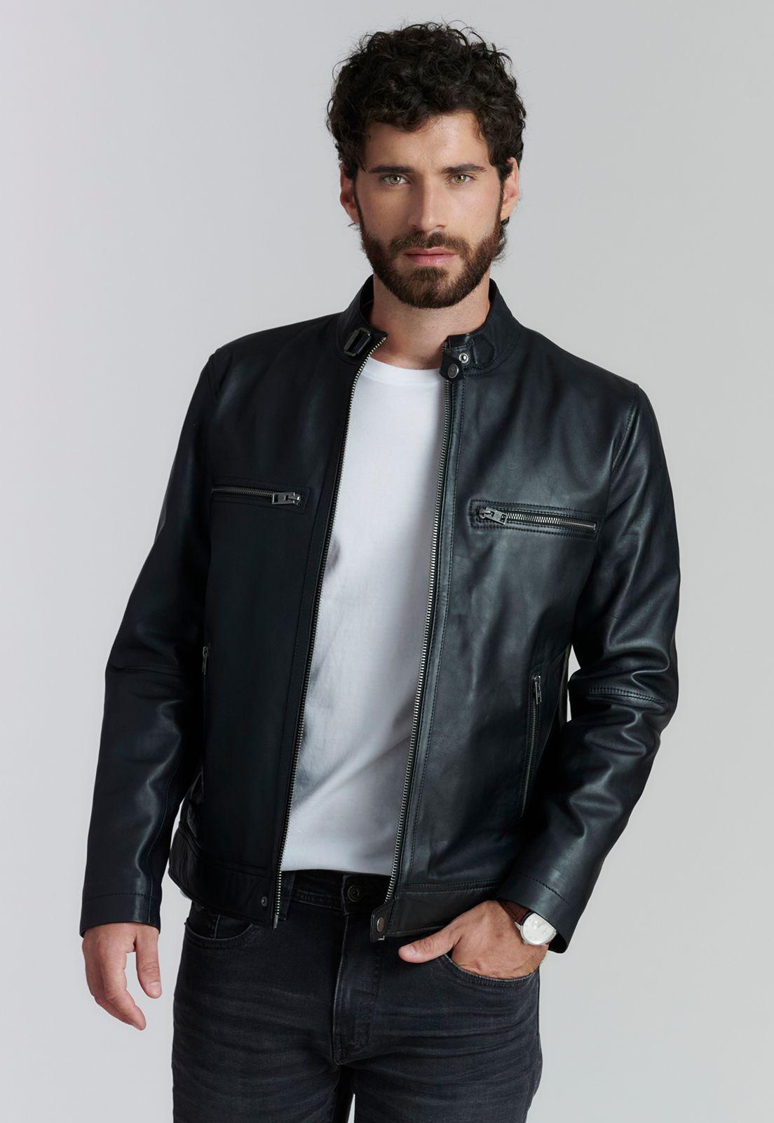 Chaqueta Biker Colorado Fjs Black-0