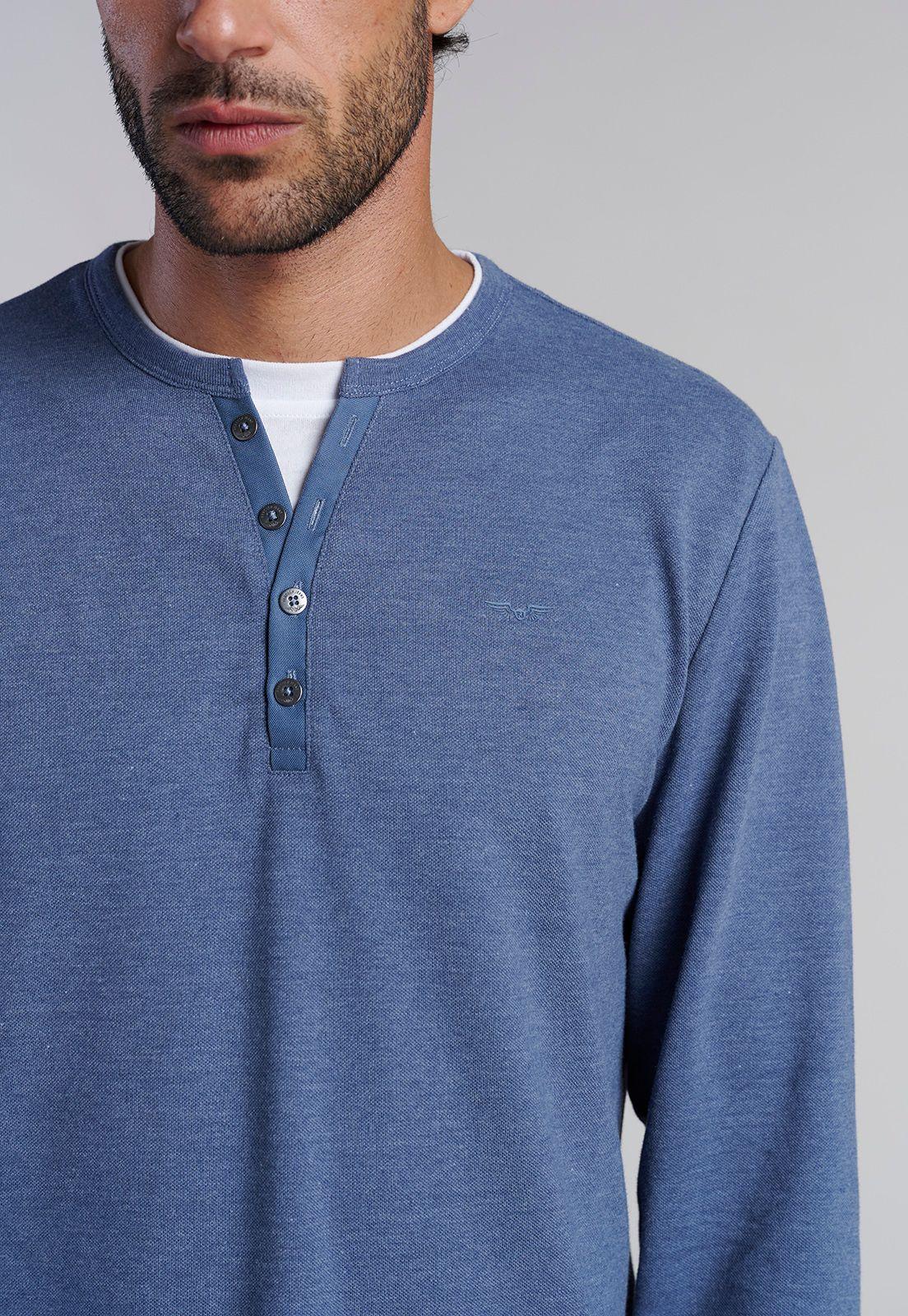 Polera Ml Dobel Indiana Navy-2
