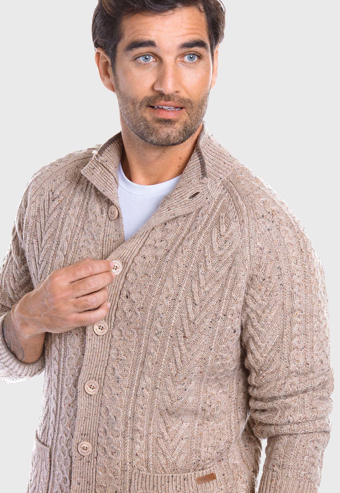 Cardigan Montana Beige Melange-3