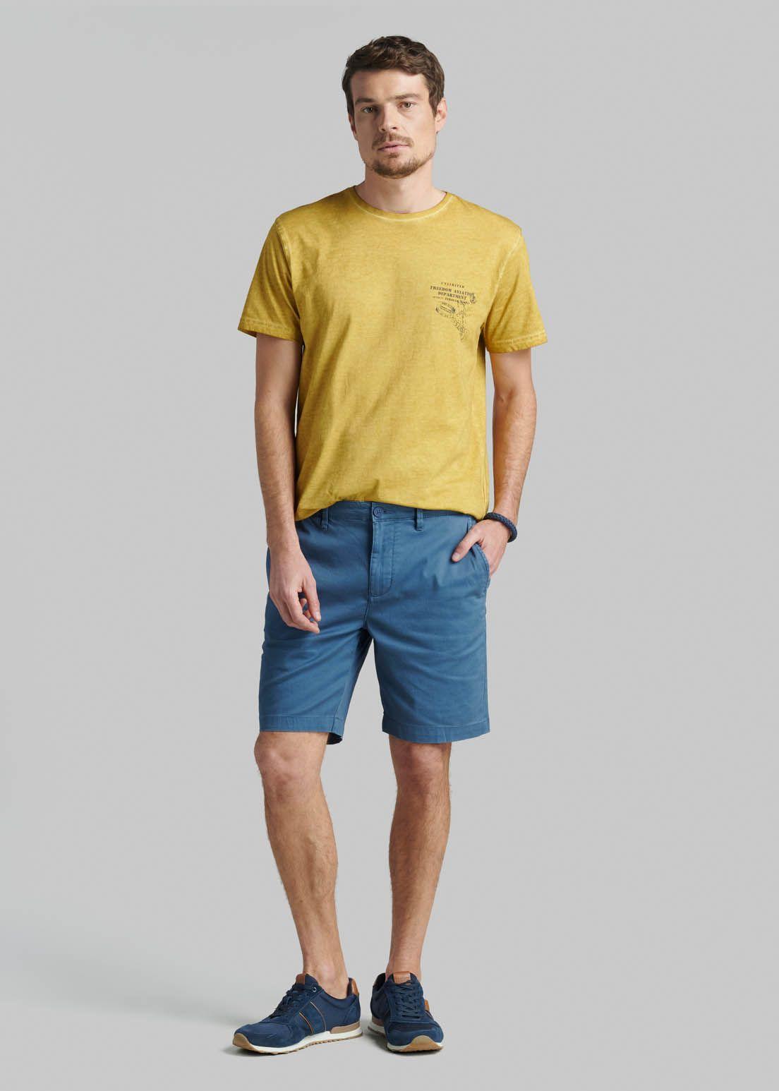 Bermuda Wisconsin Casual Blue-1