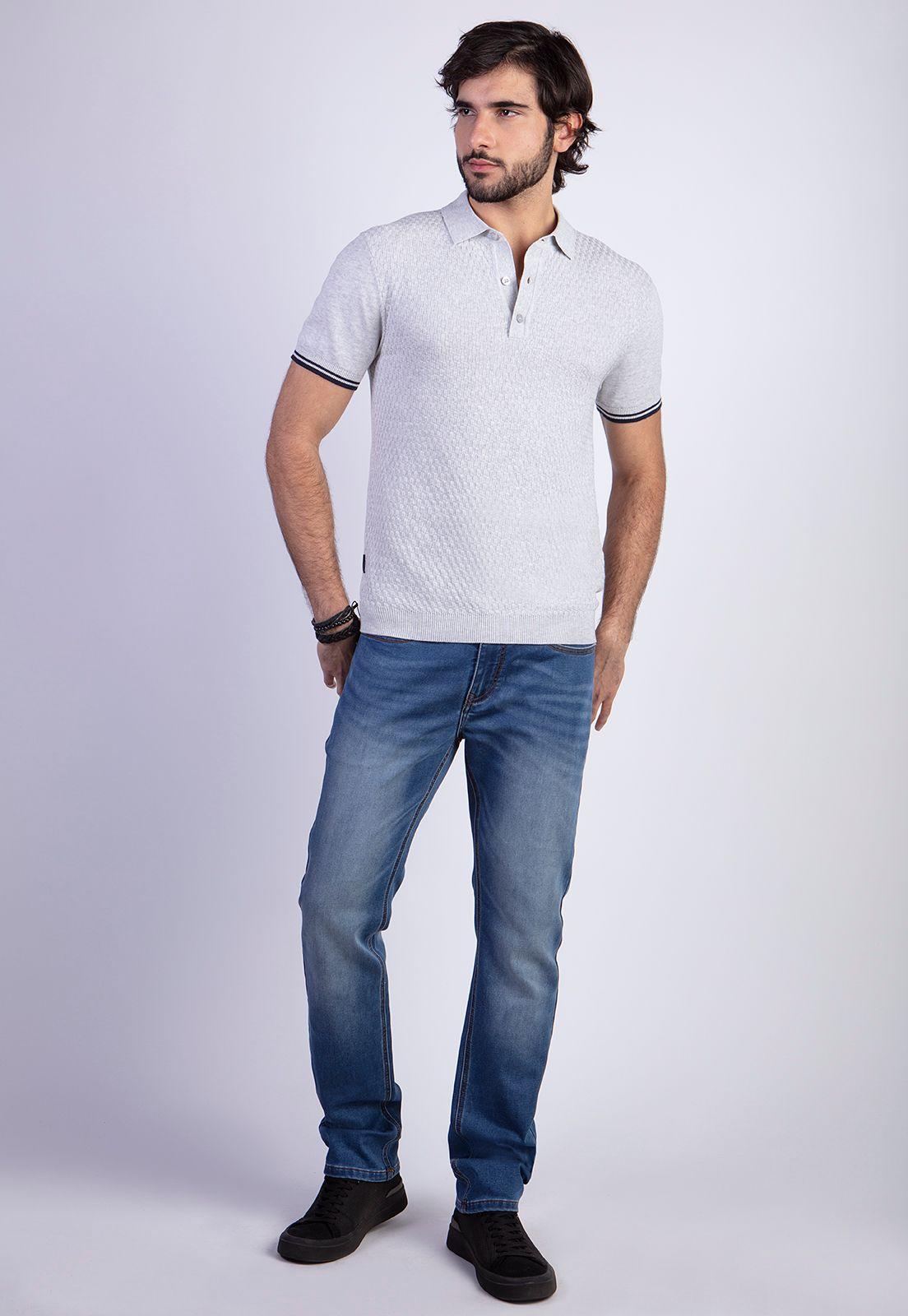 Polera Lincoln Grey Melange-2