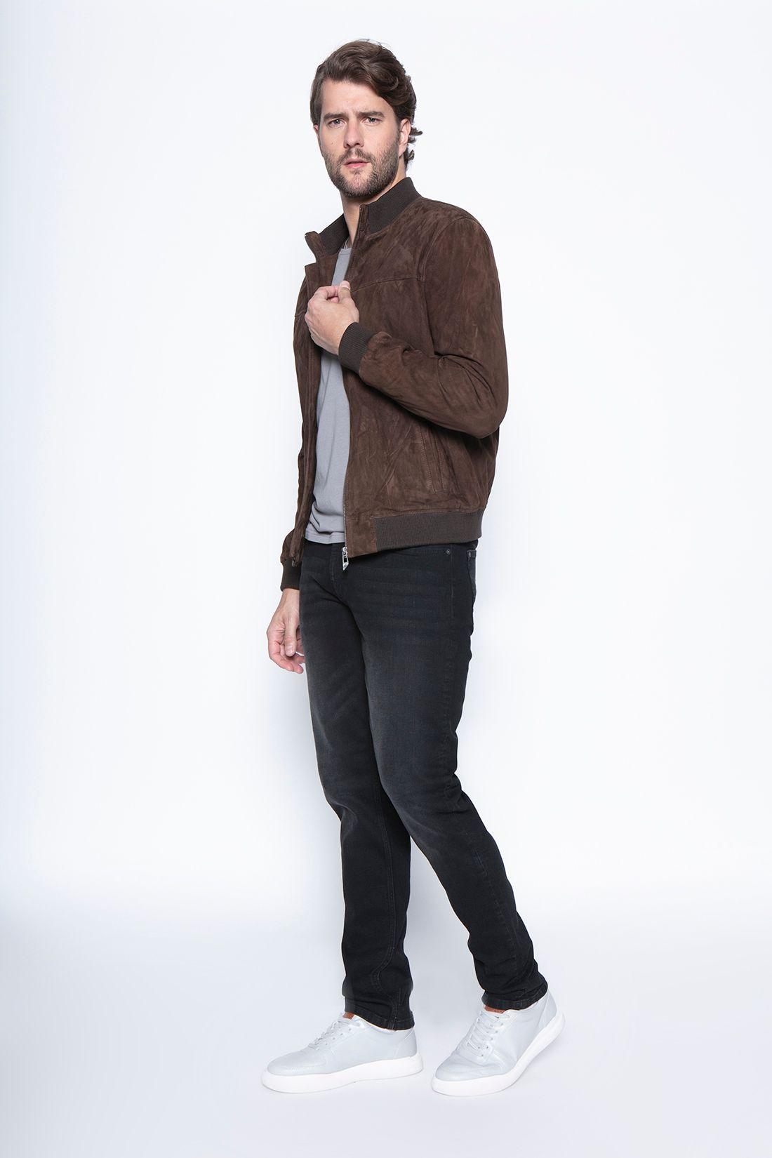Chaqueta Cenital Leather Marron-2