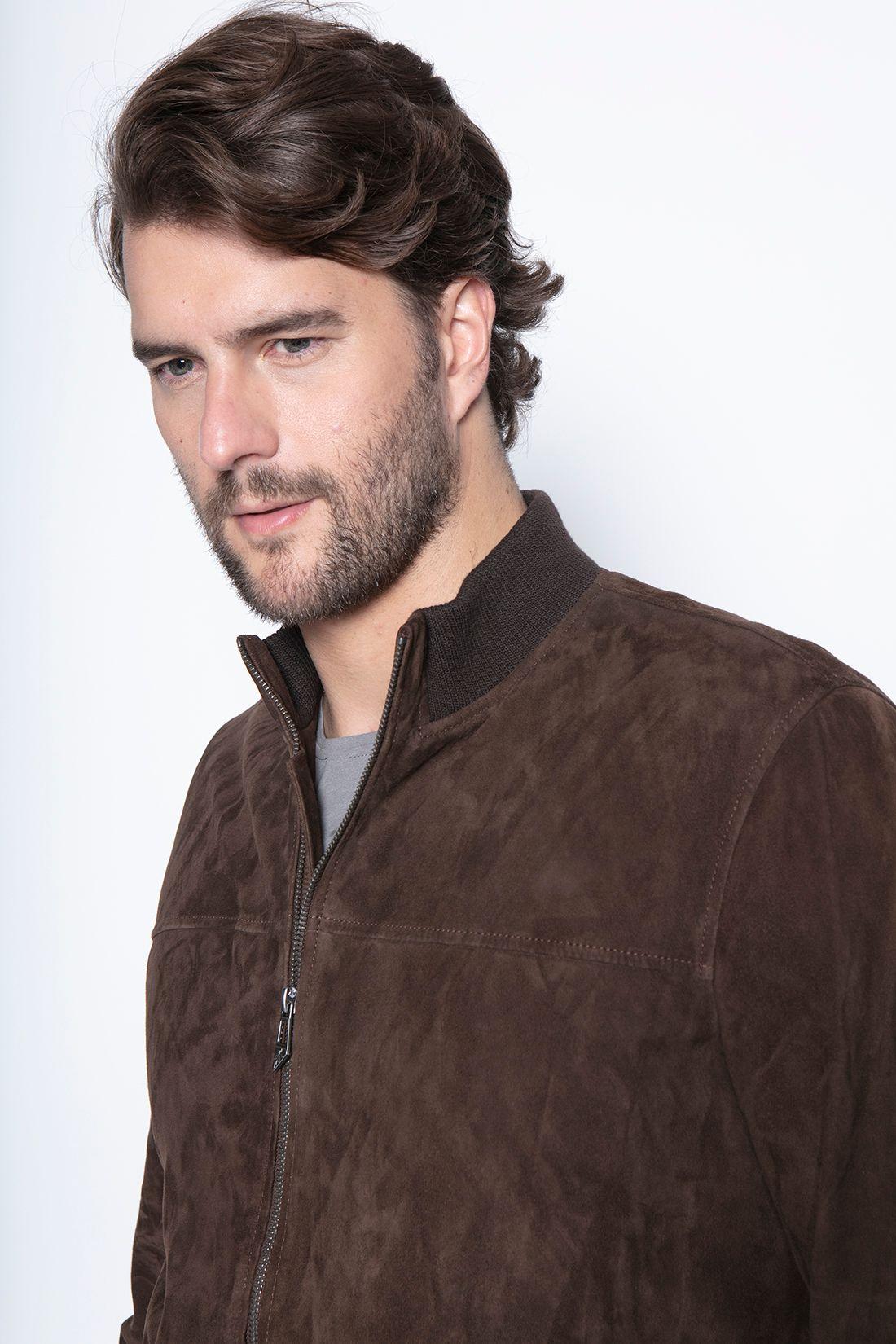 Chaqueta Cenital Leather Marron-3