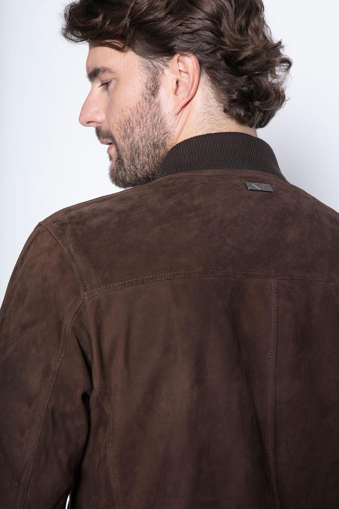 Chaqueta Cenital Leather Marron-4
