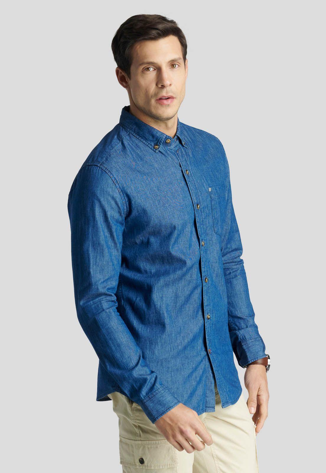 Camisa Banburry Heritage Dk Denim-4