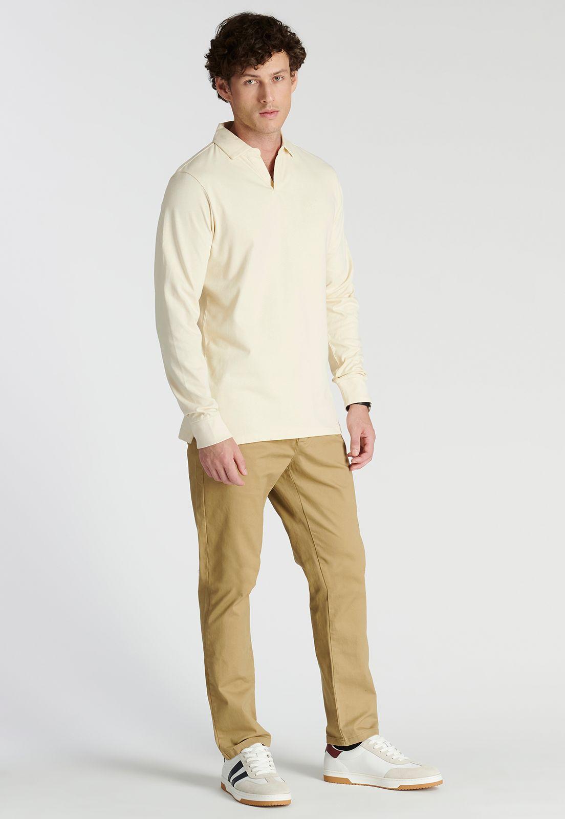 Polera Polo Mallorca Heritage Sand-1