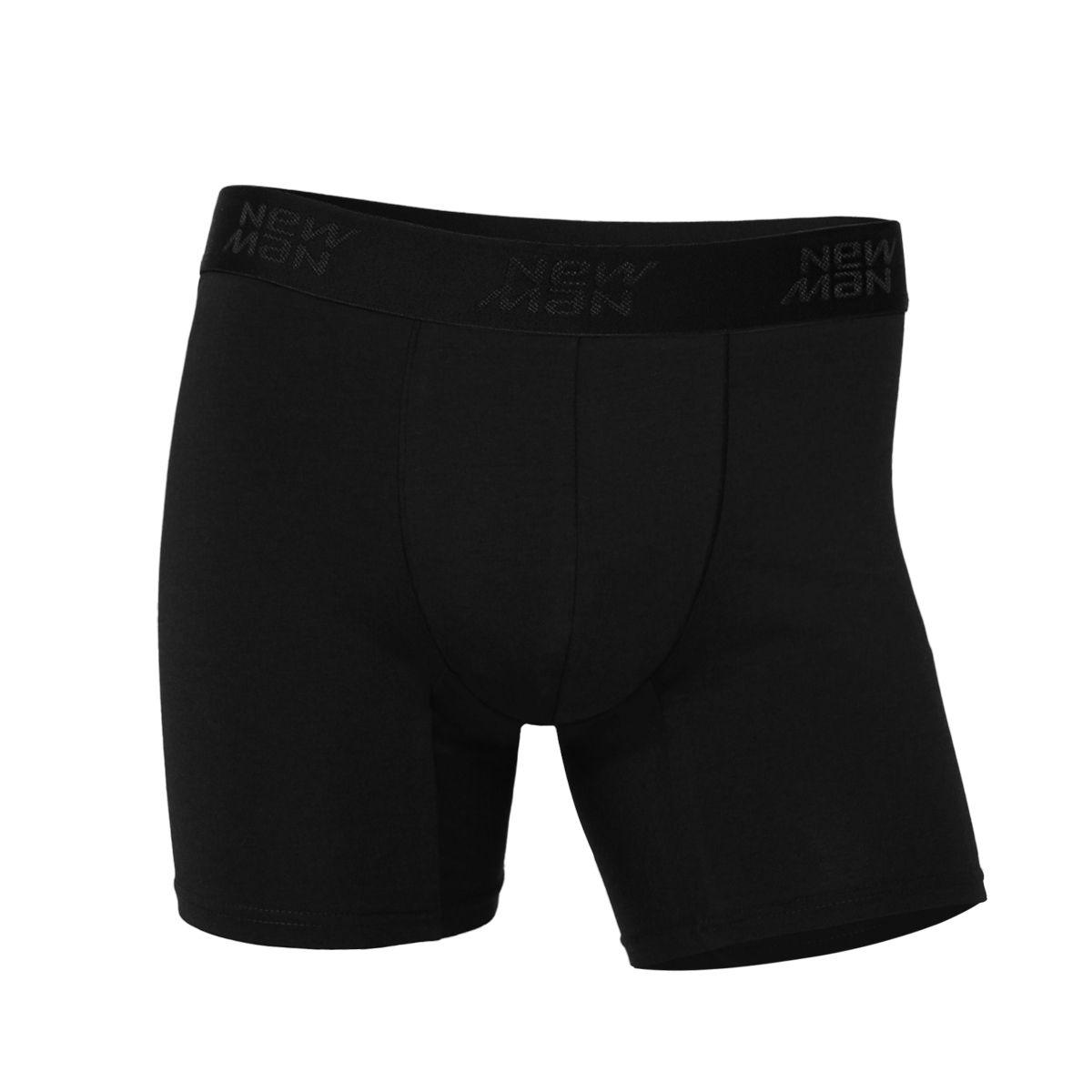 Boxer Tri Pack Newman Casual Black-4
