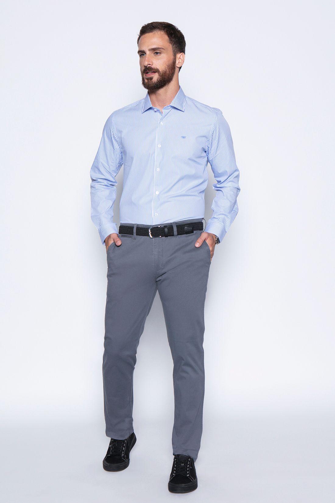 Camisa Striped Silver Sm Sky-3