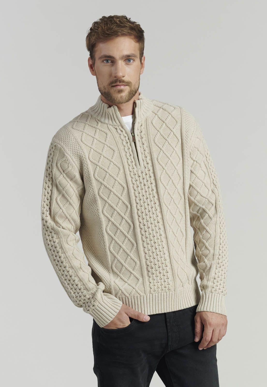 Sweater Cambridge Fr Dk Oyster-1
