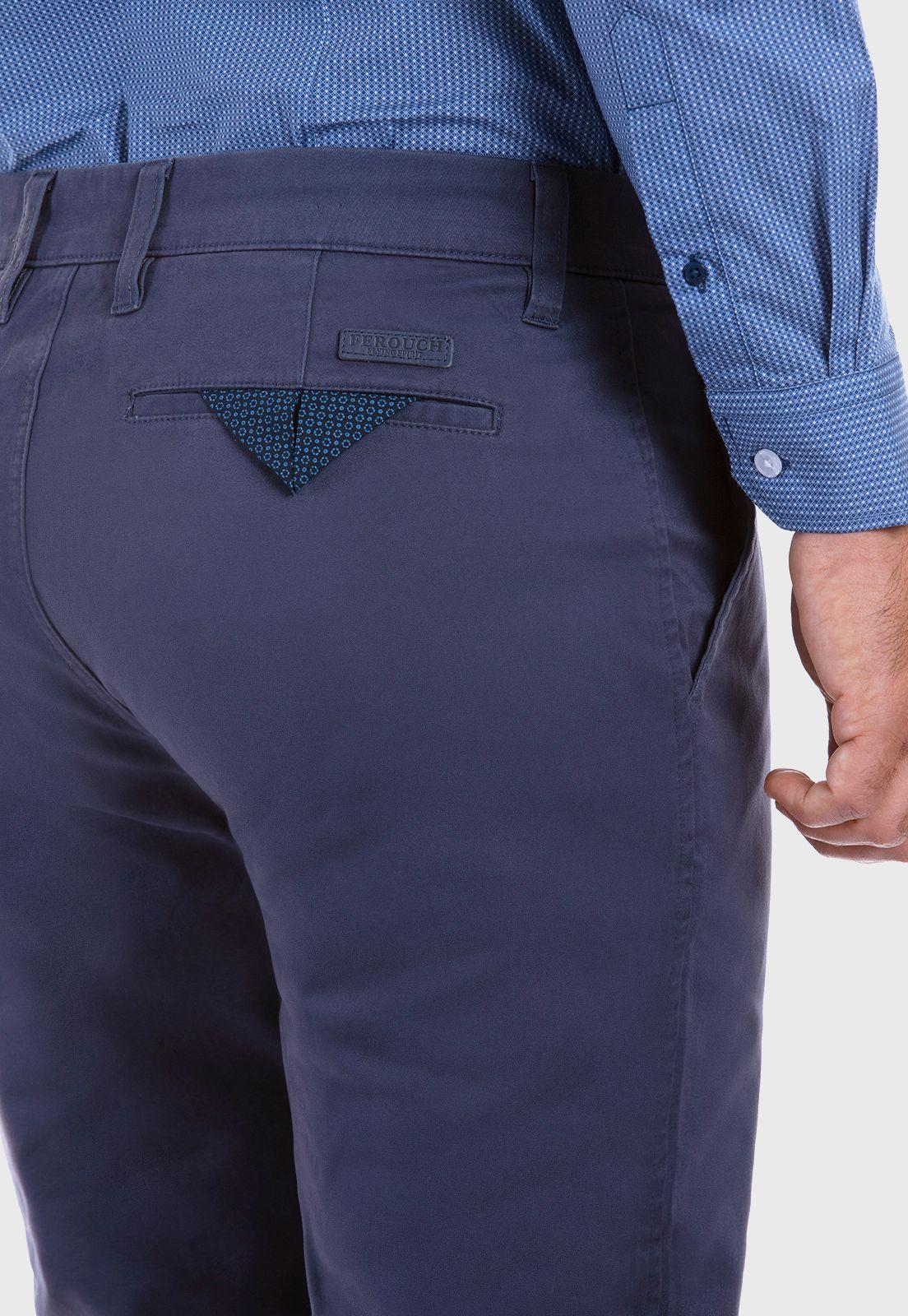 Pantalón Twill Slim /33 Stone-3