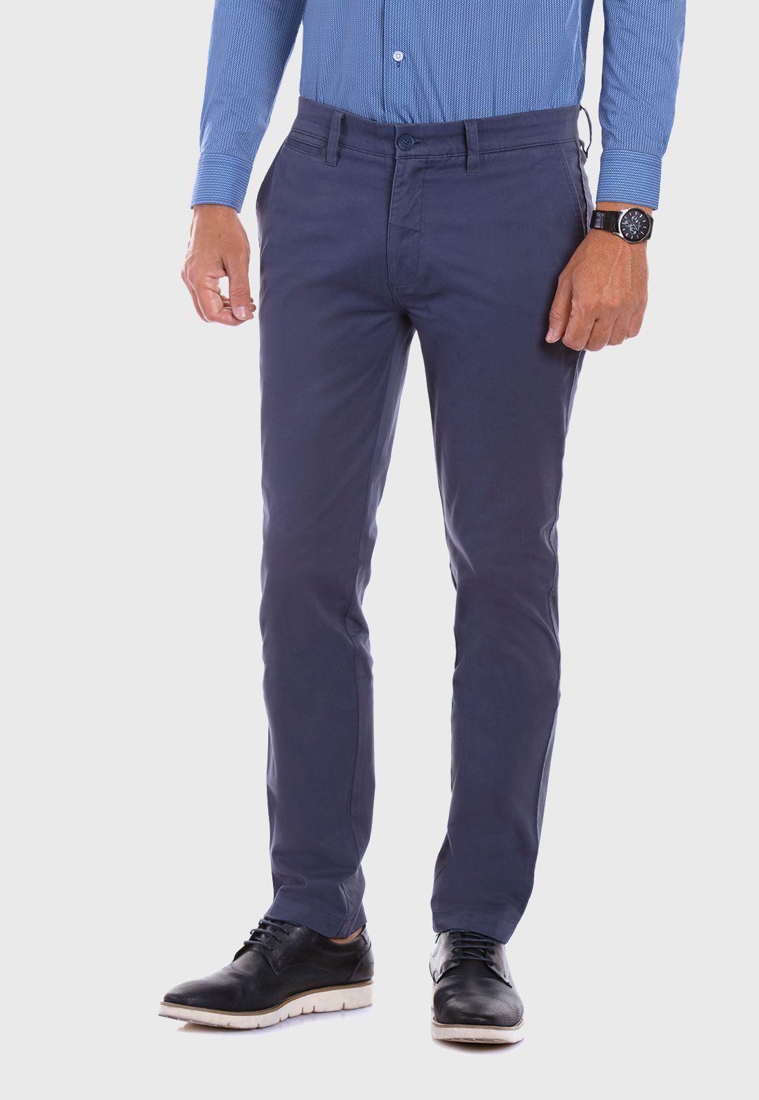 Pantalón Twill Slim /33 Stone-0