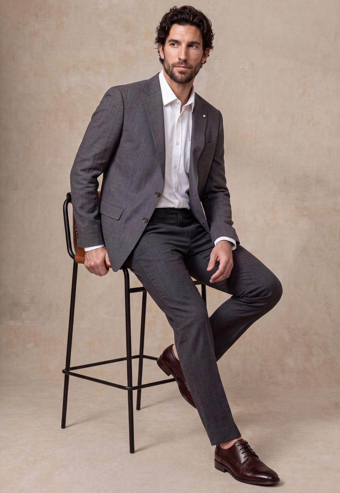 Pantalón Suit Charcoal Concord-4