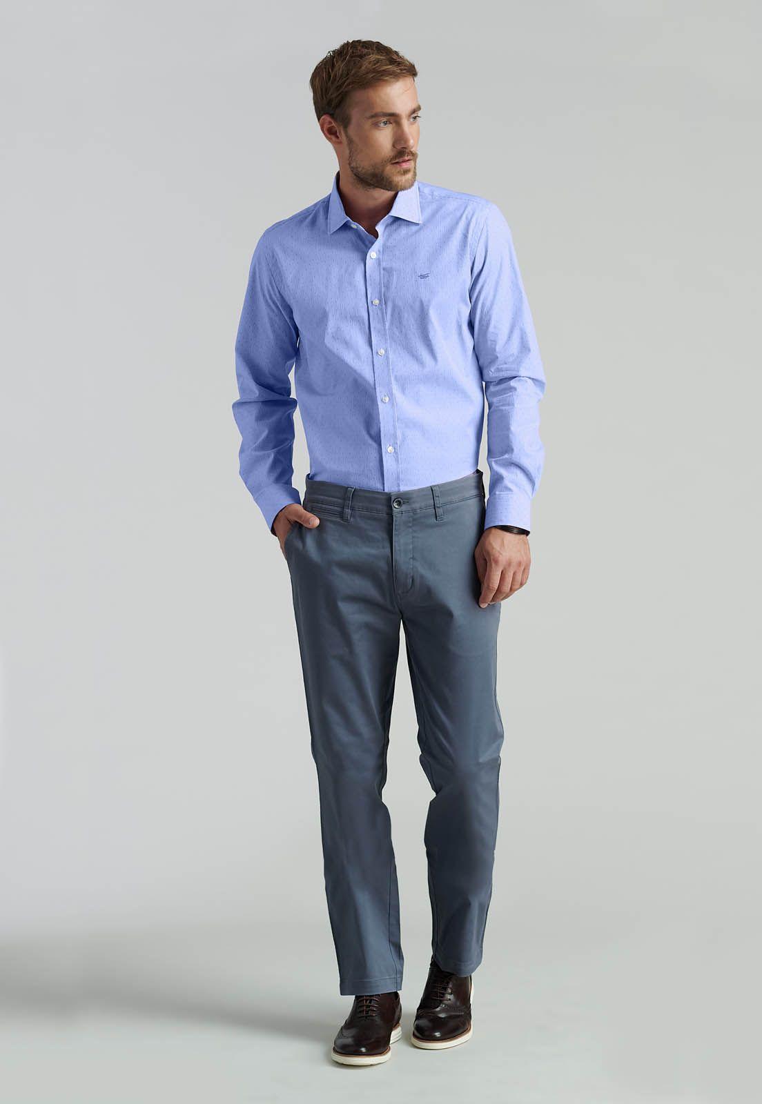Camisa Conroe Fr Blue-0