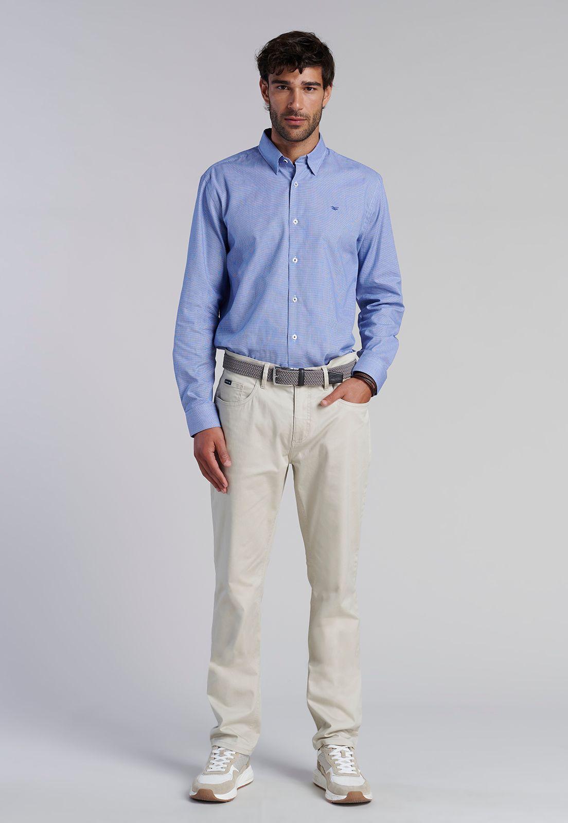 Camisa Jacquard Boston Sc Navy-1