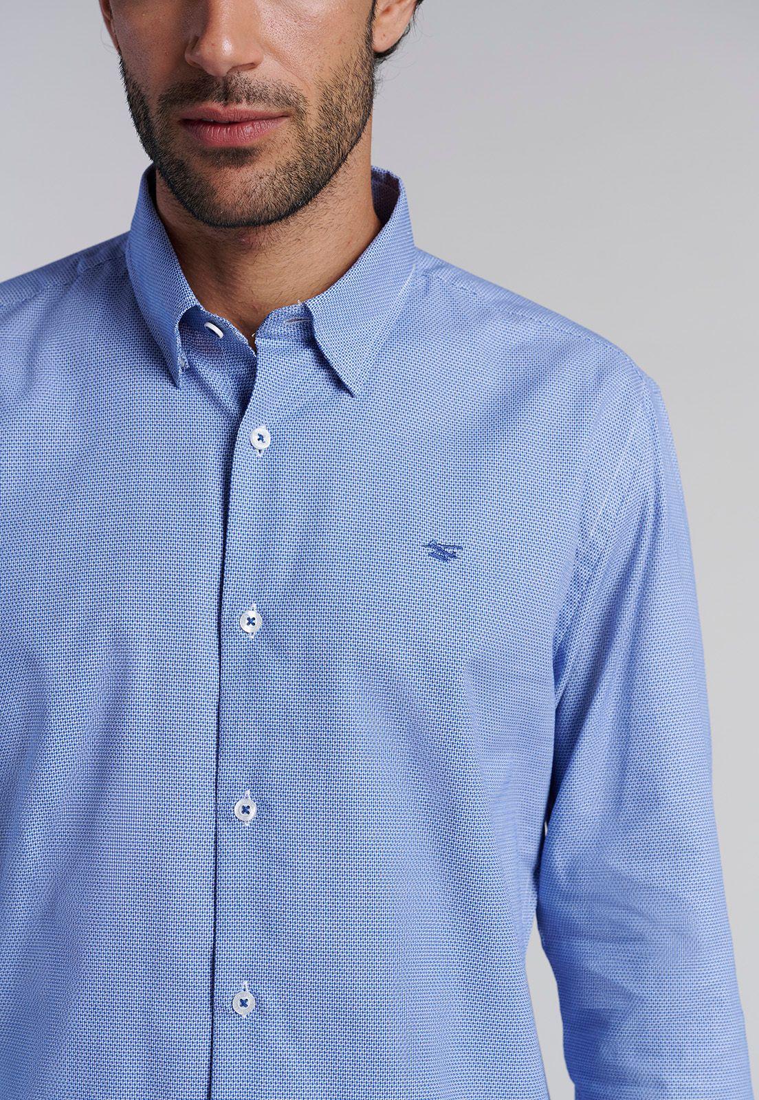 Camisa Jacquard Boston Sc Navy-2