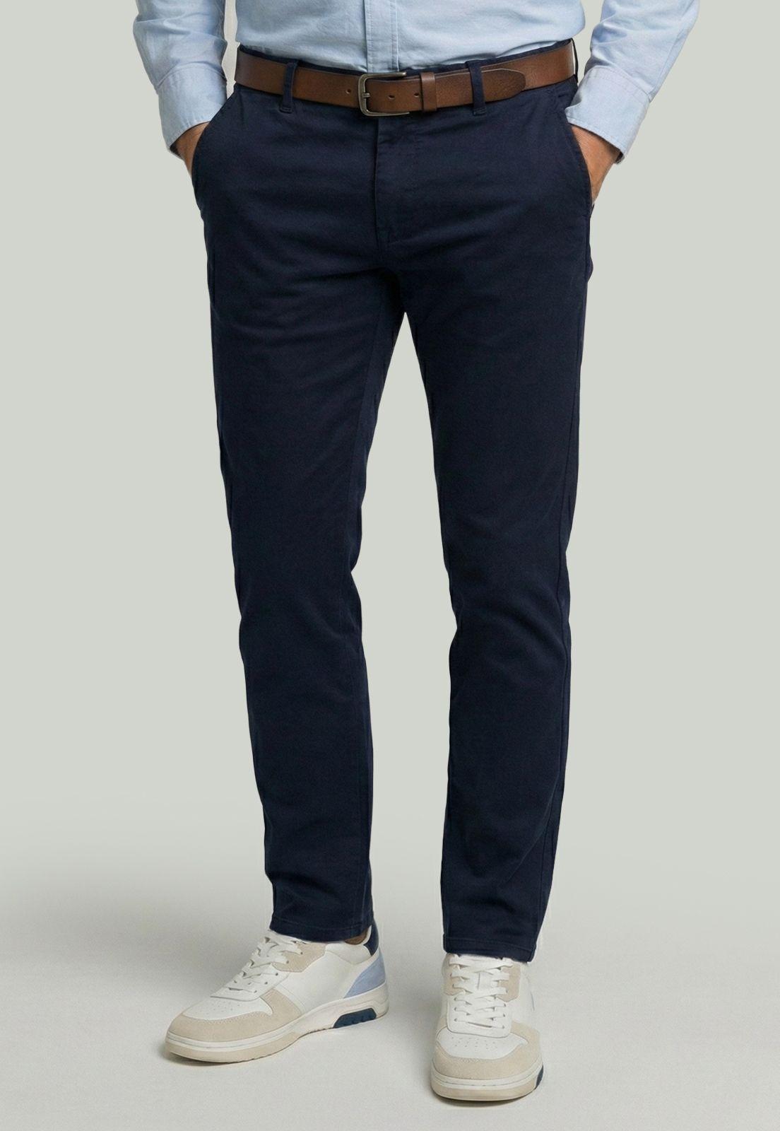 Pantalón Bagneaux Slim Fit Navy-0