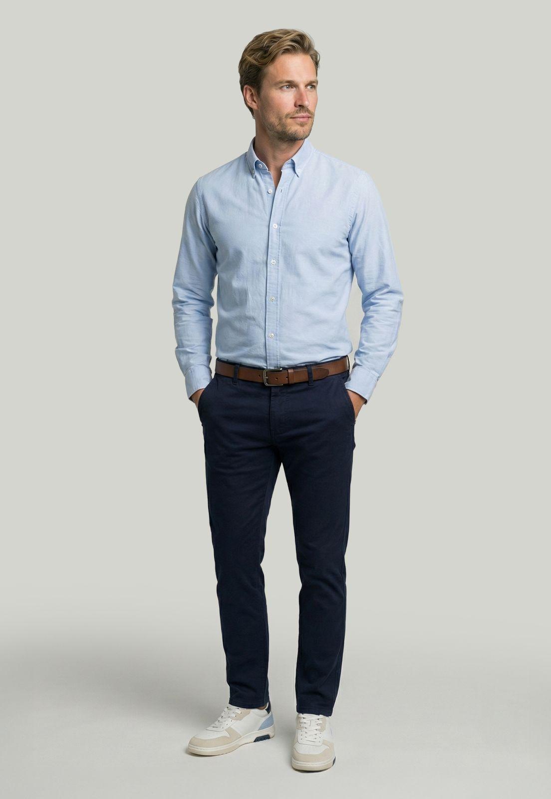 Pantalón Bagneaux Slim Fit Navy-1