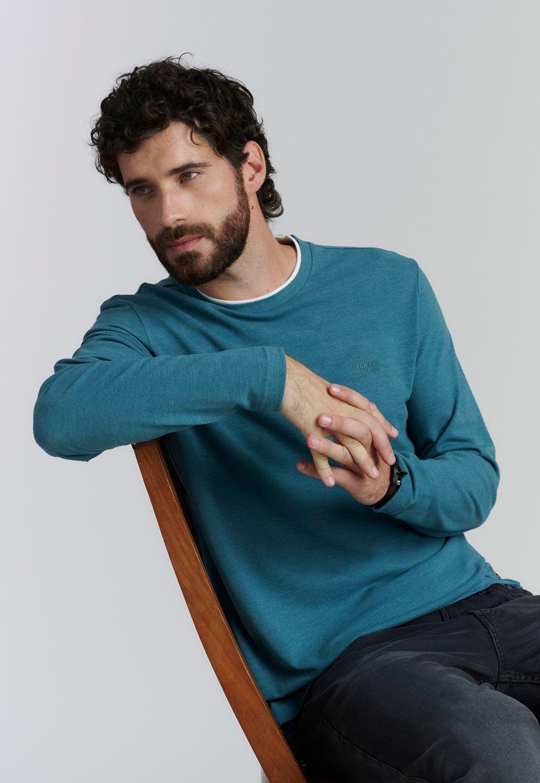 Polera Hoboken Fjs River Melange-4