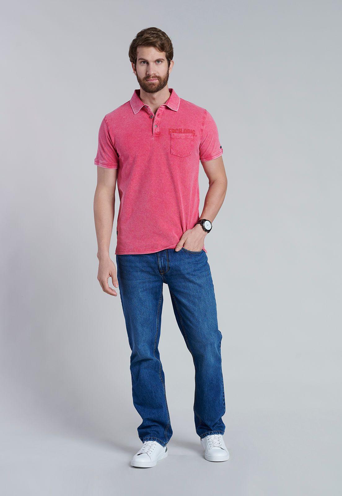 Polera Polo Hawai Dk Coral-1