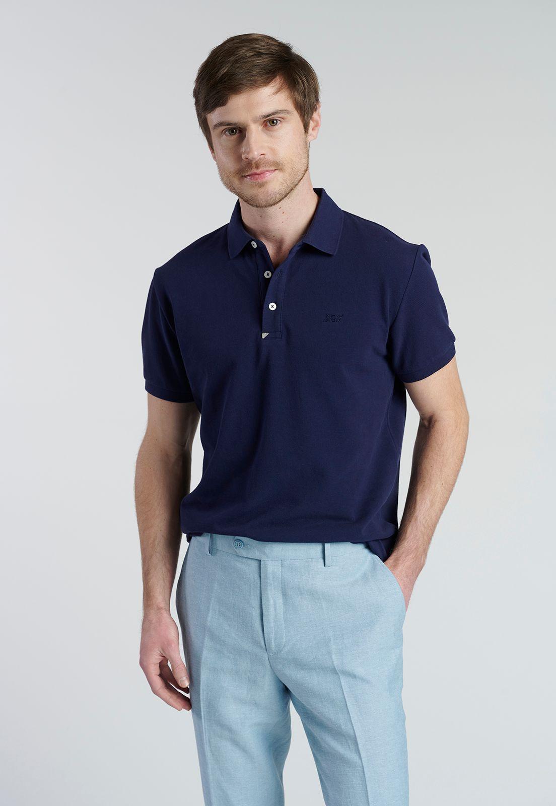 Polo Comillas Dk. Navy-0
