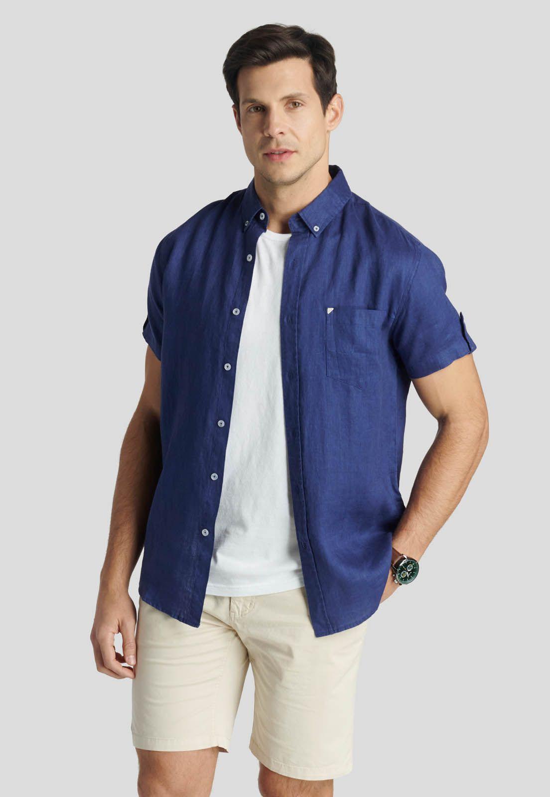 Camisa  Colchester Heritage Blue-0