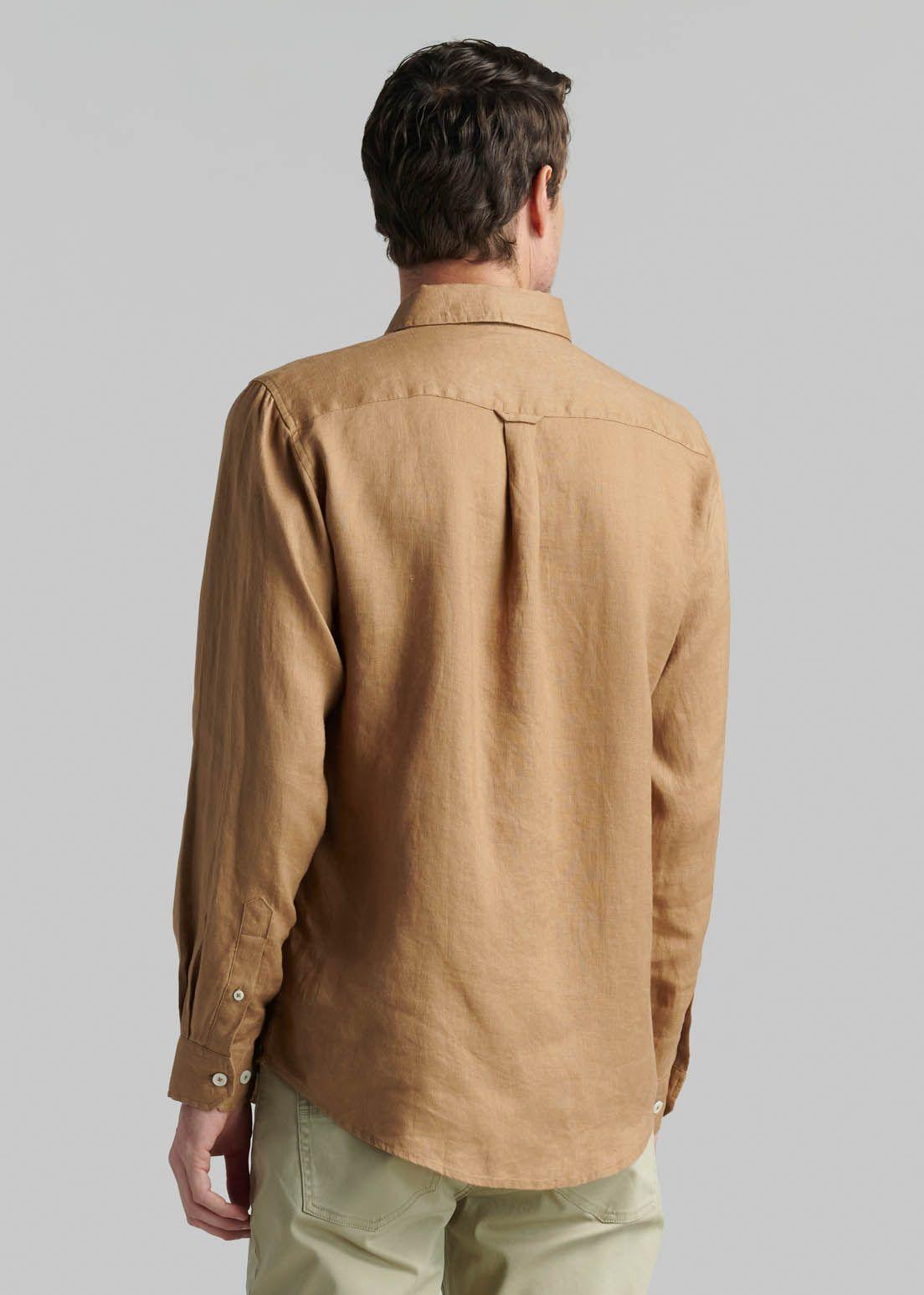 Camisa Lino Green Bay Camel-3