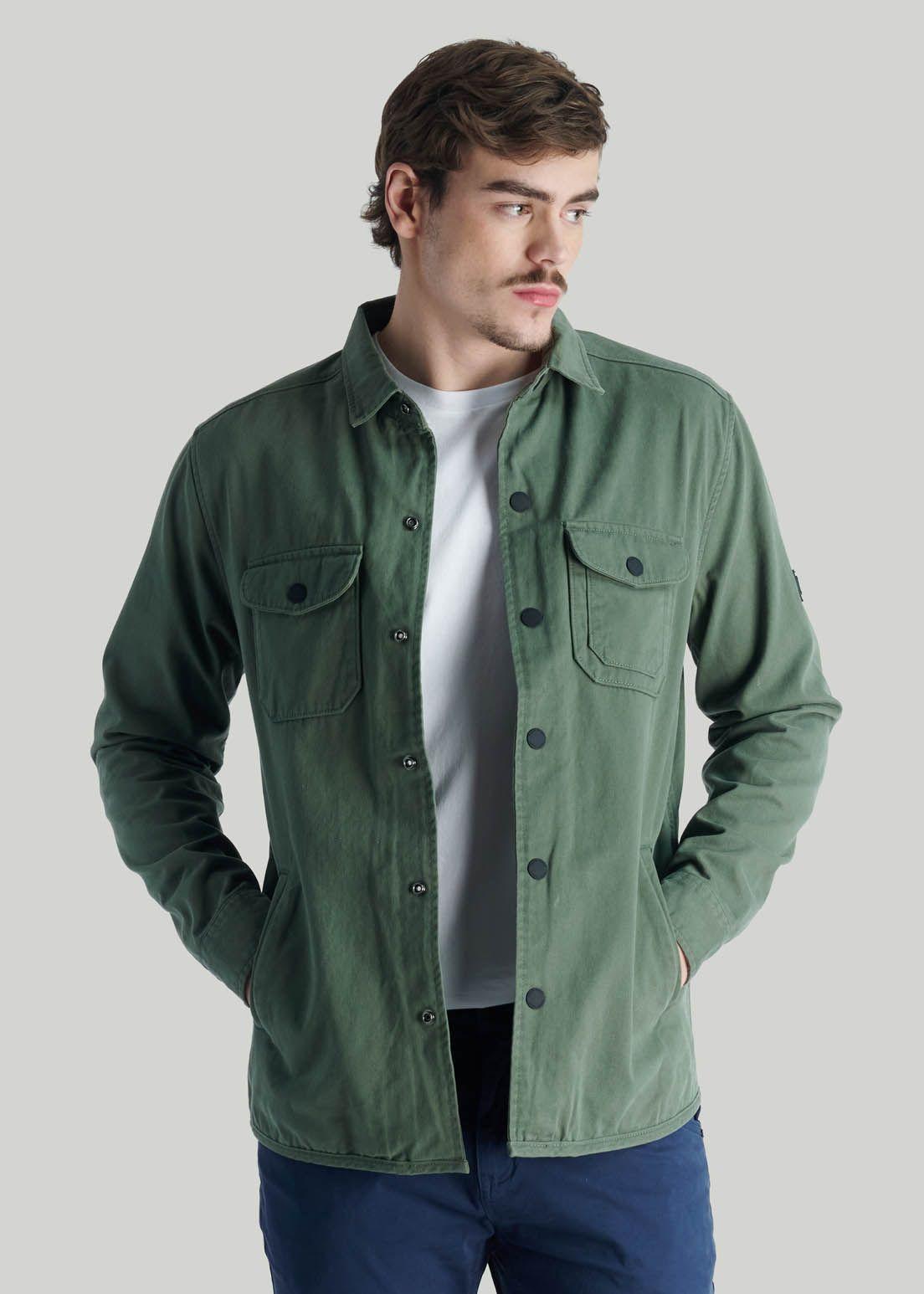 Sobrecamisa Arrayán Casual Olive-0