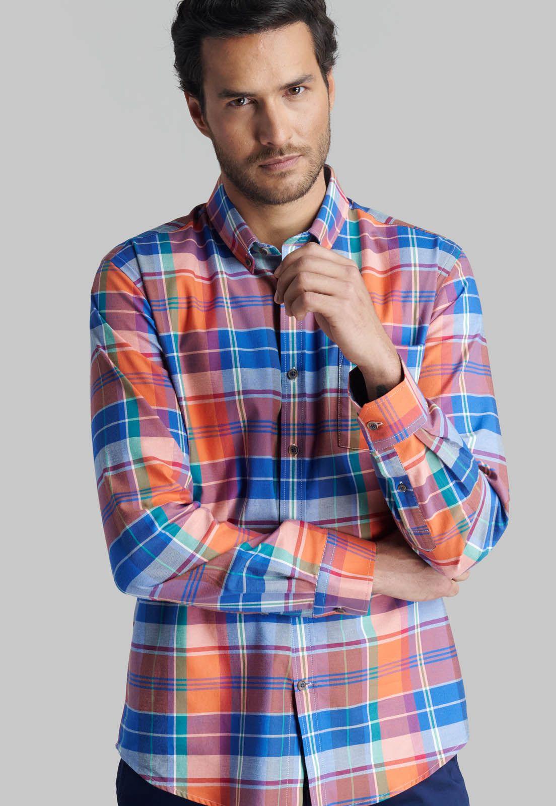 Camisa Lake Forest Orange-4
