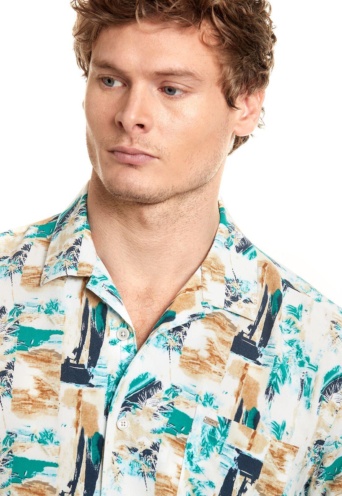 Camisa Estampada Oklahoma Fj River-3