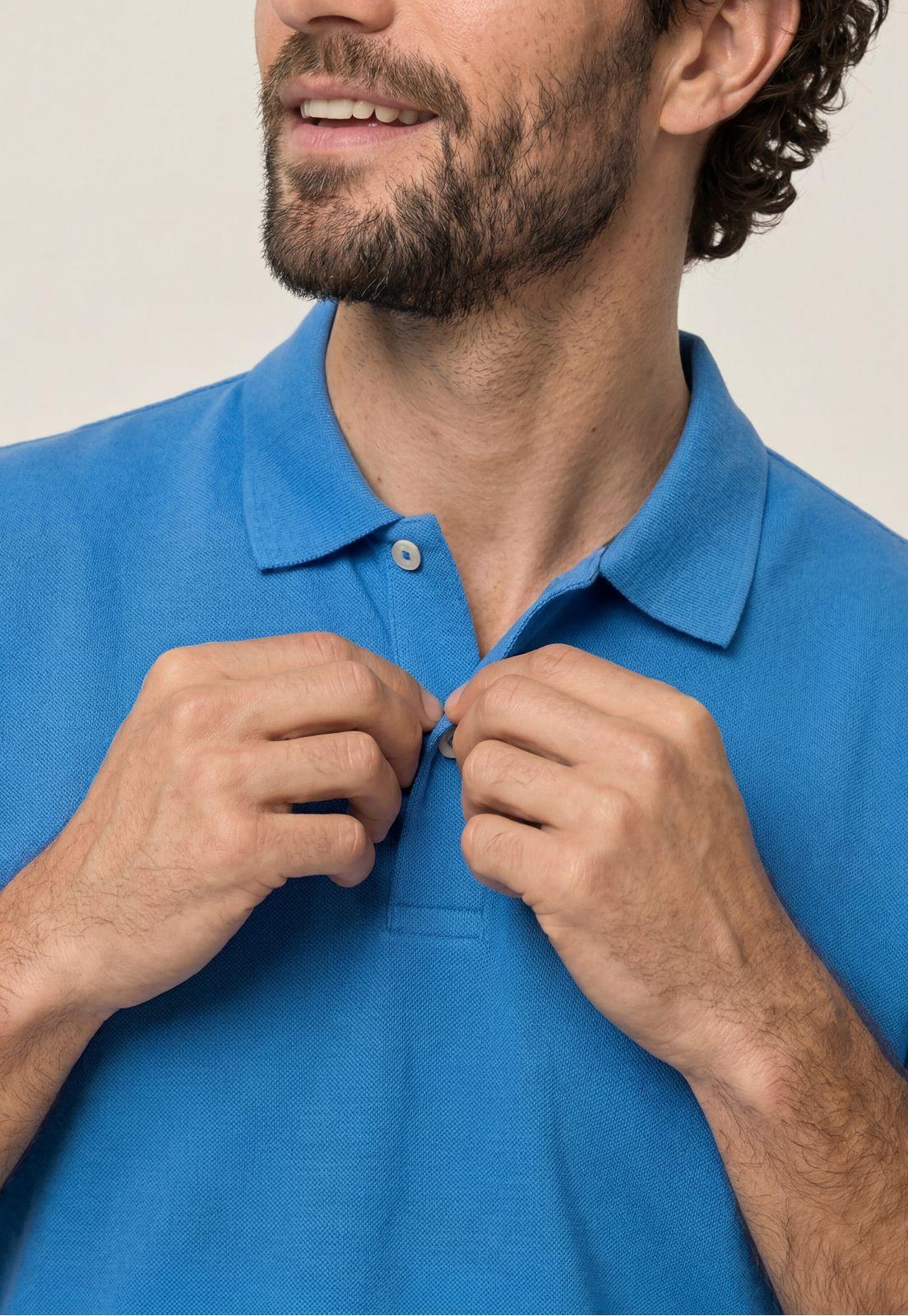 Polo Piqué Lt. Blue-3