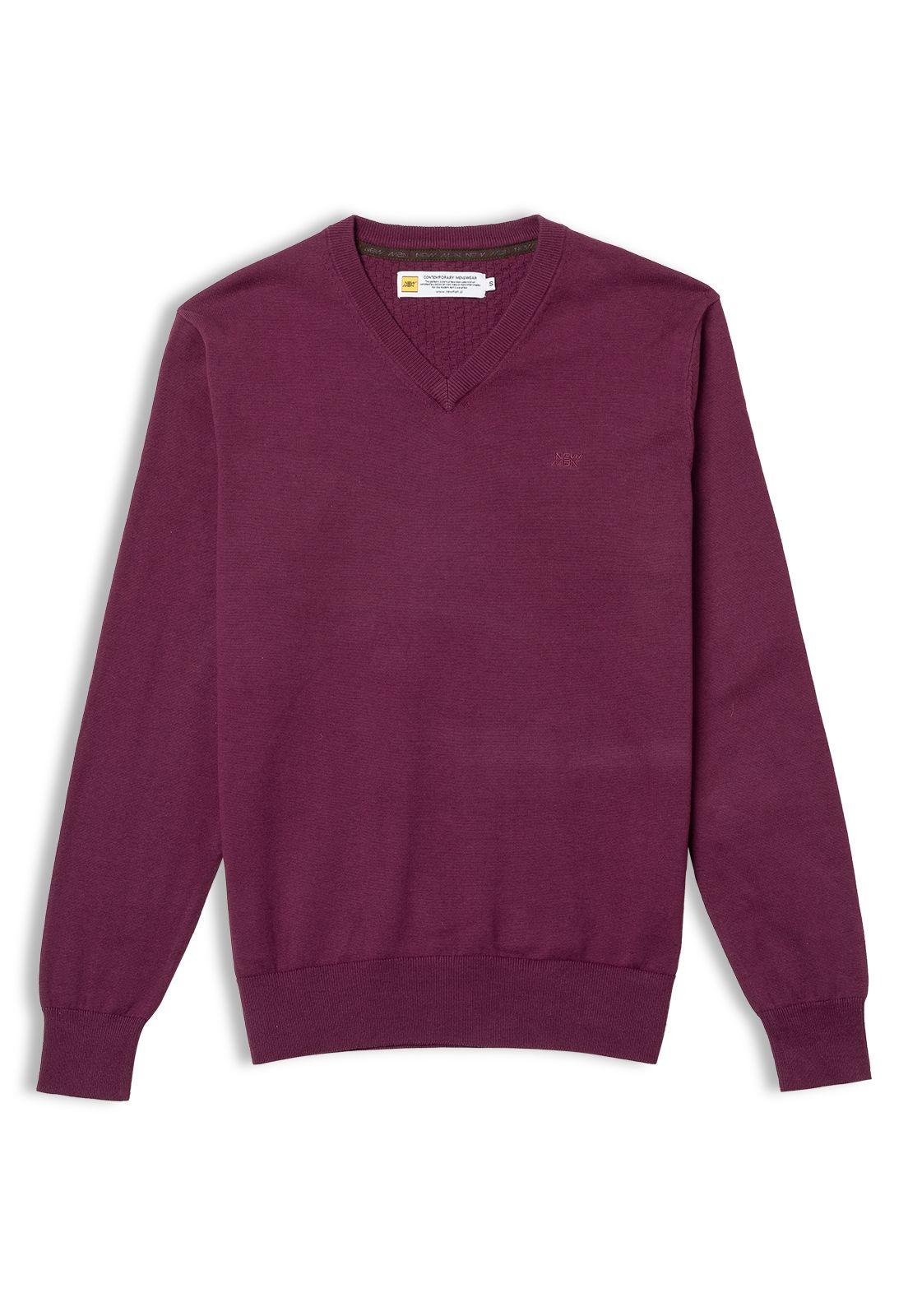 SWEATER MANOLO BURGUNDY-4