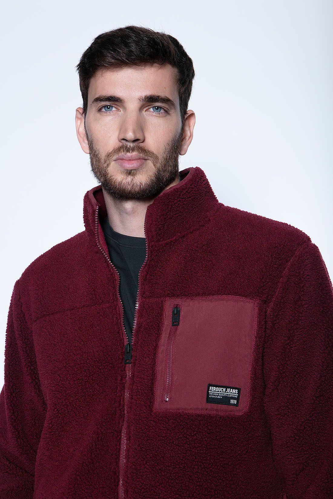 Polerón Memphis Burgundy-2