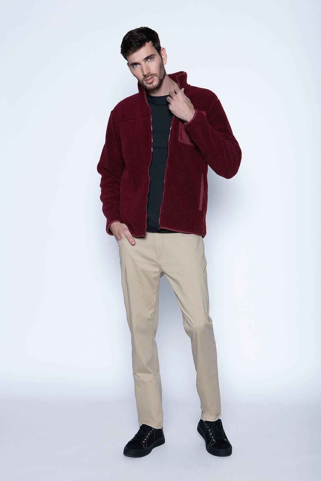 Polerón Memphis Burgundy-3