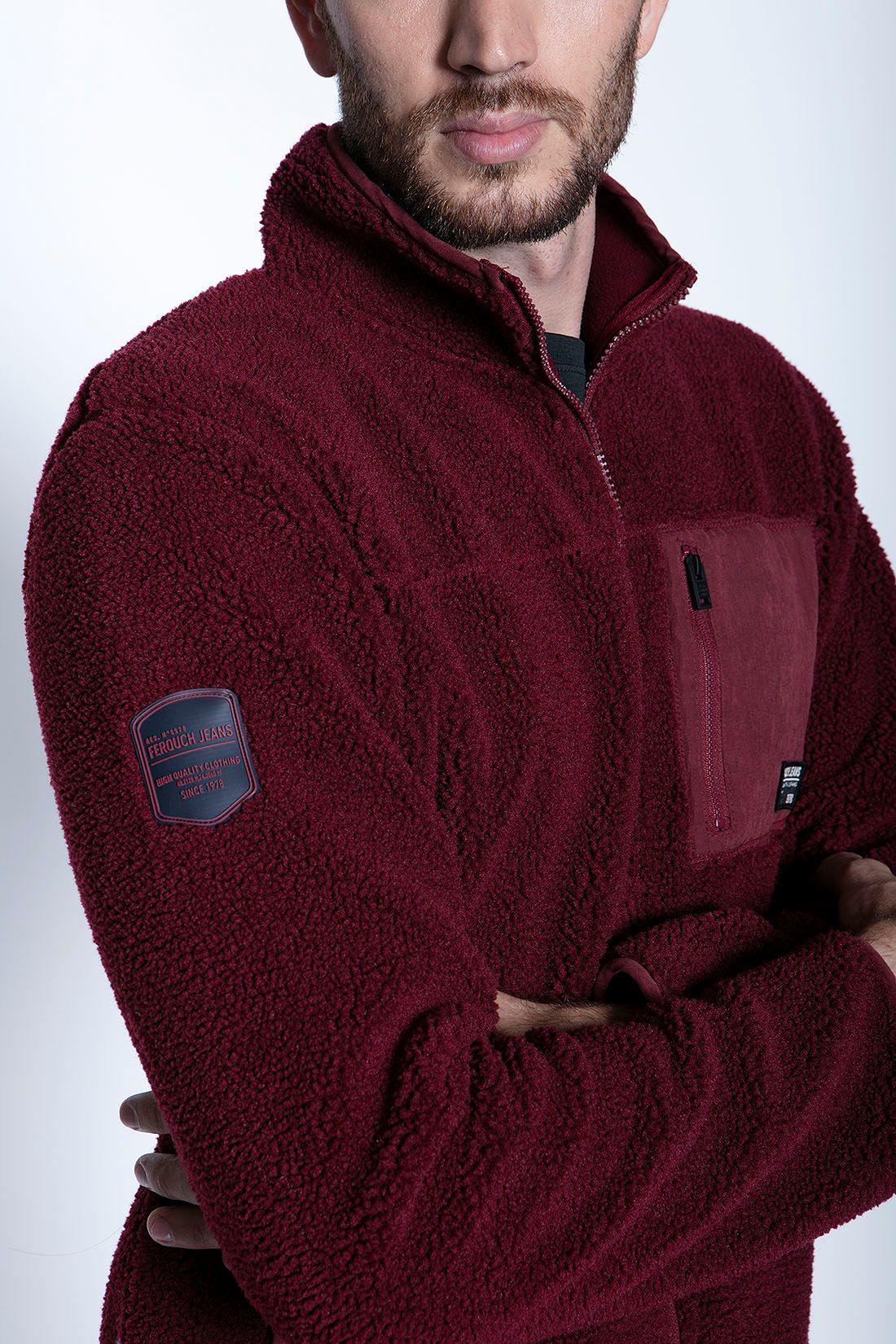 Polerón Memphis Burgundy-4