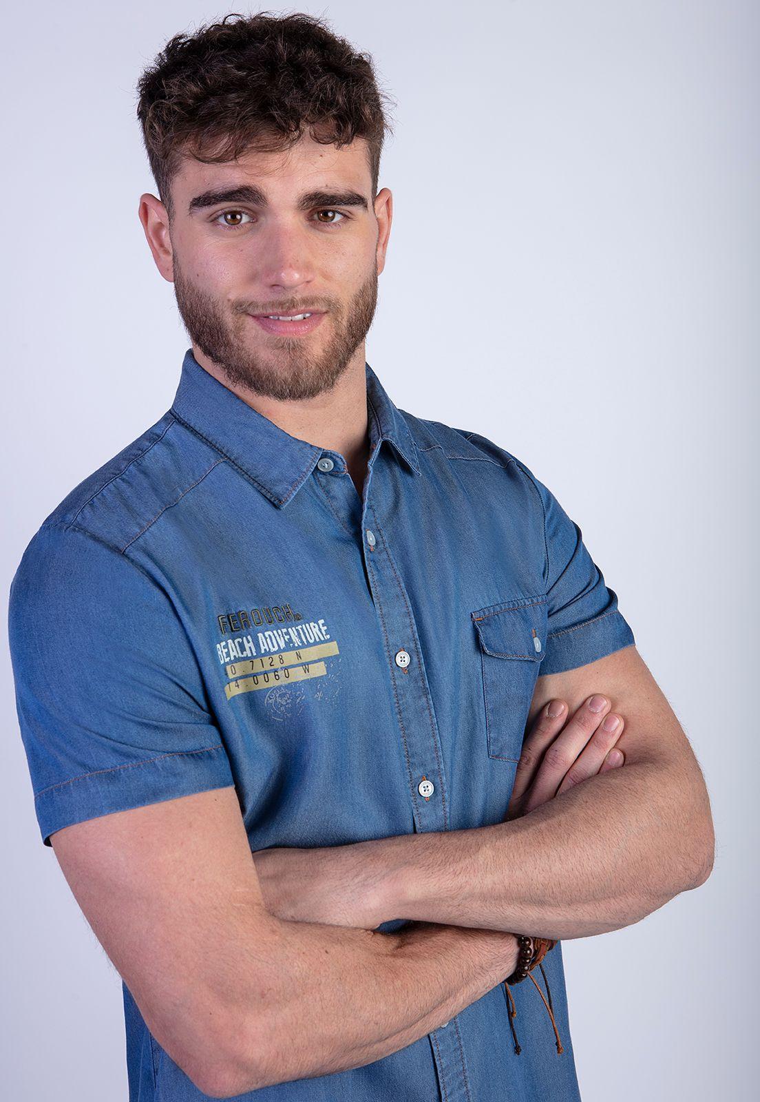 Camisa Sport Tencel Fj Indigo-3