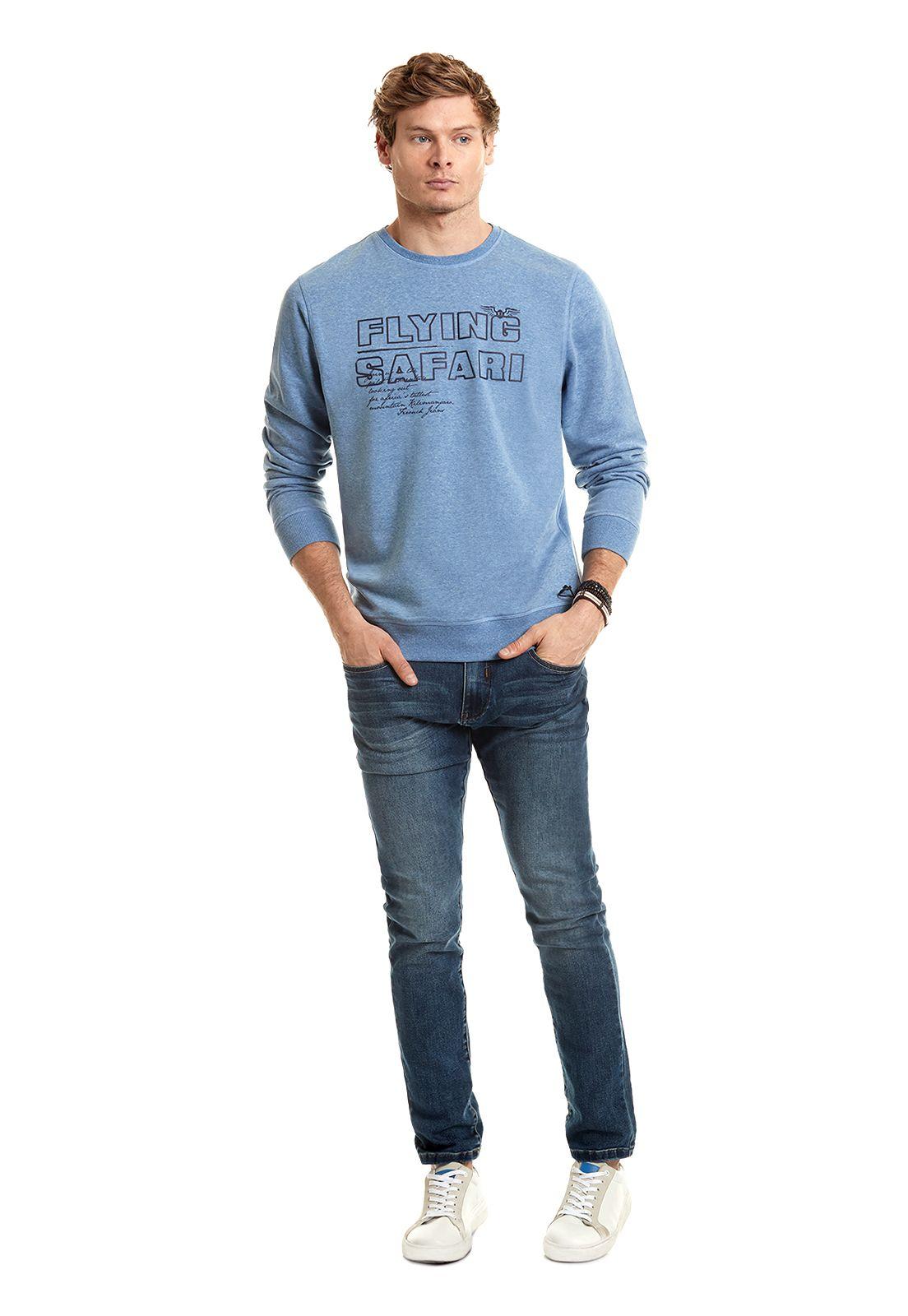 Polera Manga Larga Wyoming Lt Blue Melange-1