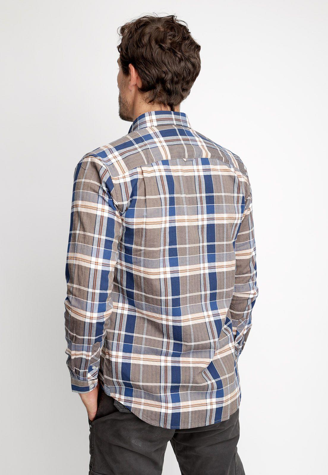 Camisa Checkered San Diego Fj Camel-1