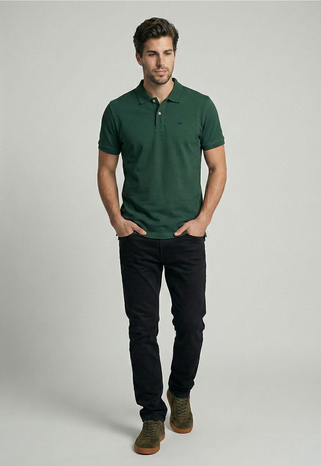 Polera Básica Pique Green-1