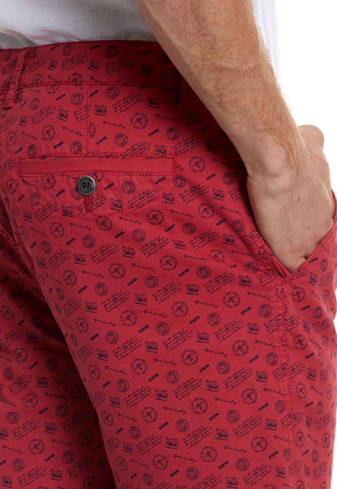 Bermuda Estampado Fj Red-3