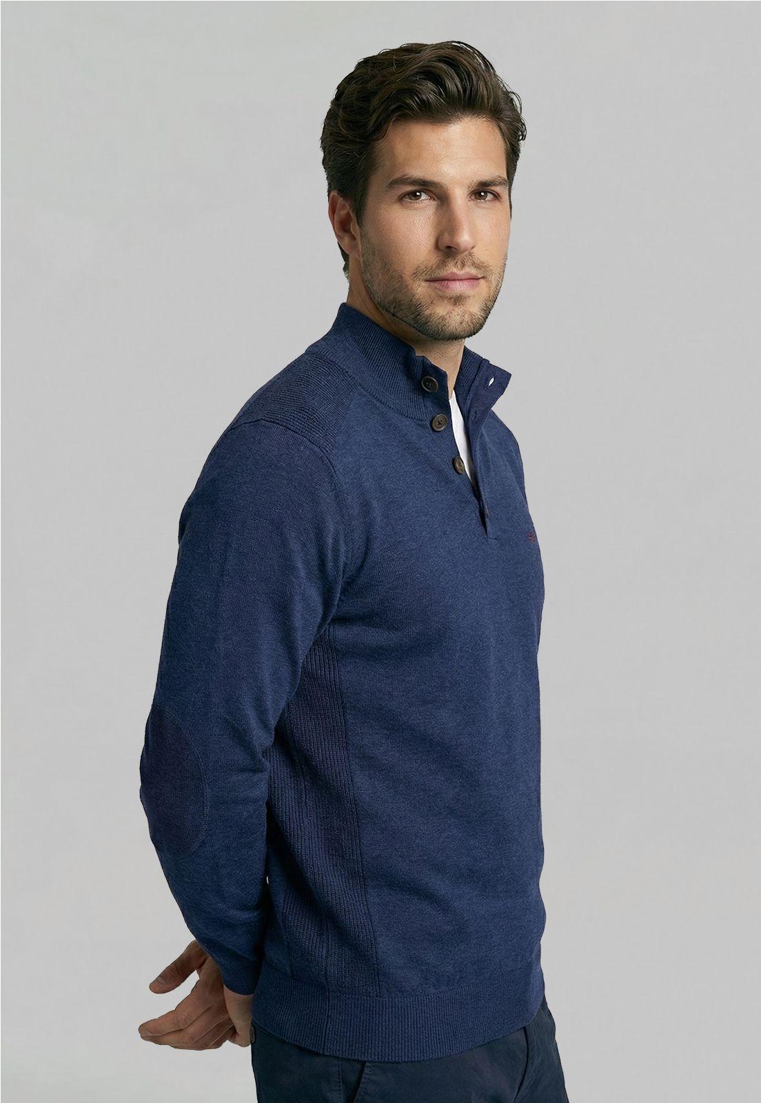 Sweater Bristol Indigo Melange-0