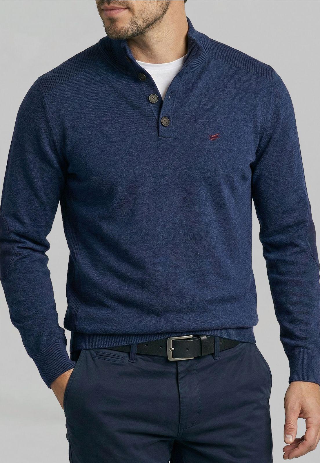Sweater Bristol Indigo Melange-2