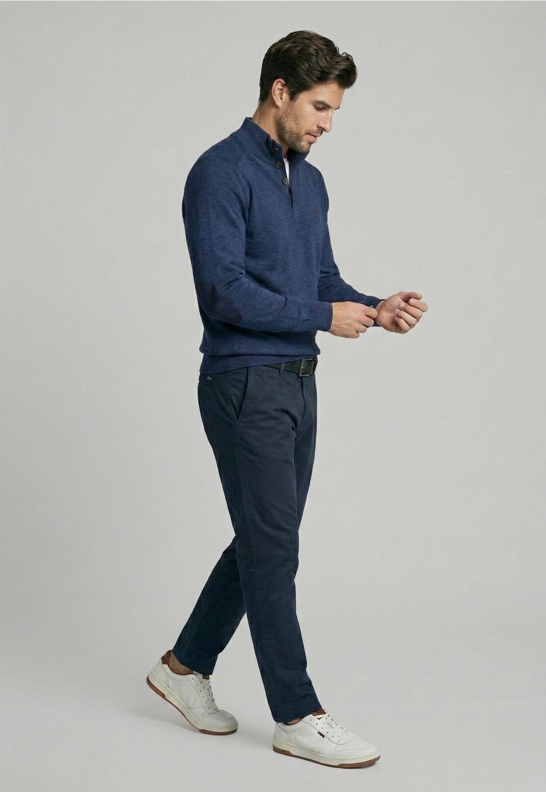 Sweater Bristol Indigo Melange-4